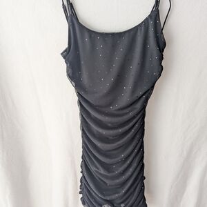 Lucy in the Sky Black Mini Dress